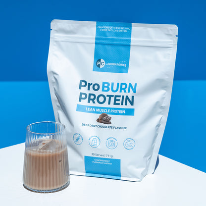 ProBURN Protein Chocolate Flavour Collagen Lean Muscle by PC Laboratories